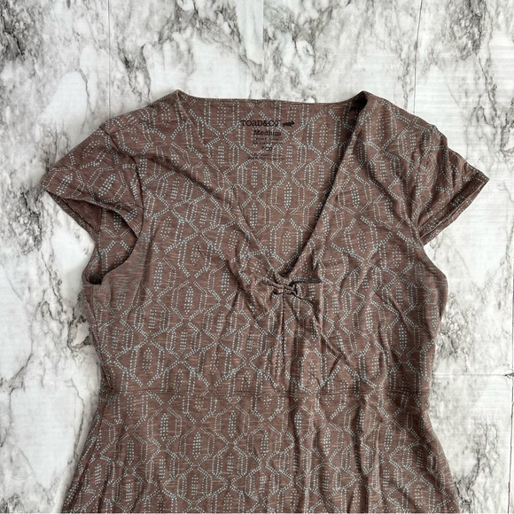 Toad&Co | women’s size medium Rosemarie Dress Cocoa Quito line organic cotton - Picture 3 of 8